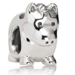 Pandora Retired Sterling Silver Horse charm